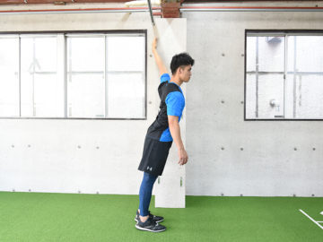 投手に重要な肩甲骨の動きに関与する小胸筋のストレッチ方法と注意点